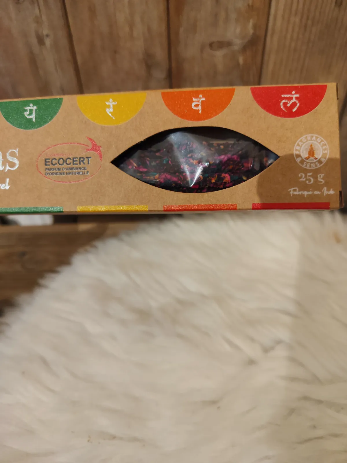 Boîte d'encens naturel 7 Chakras Herbio 25g – Herbio 2