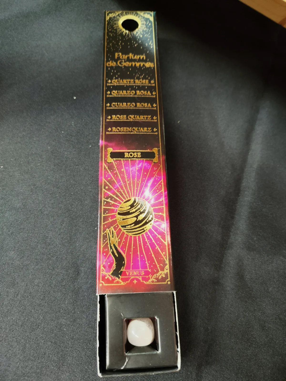 Bâtonnets d'encens parfum de gemmes rose – Parfum de gemmes 3