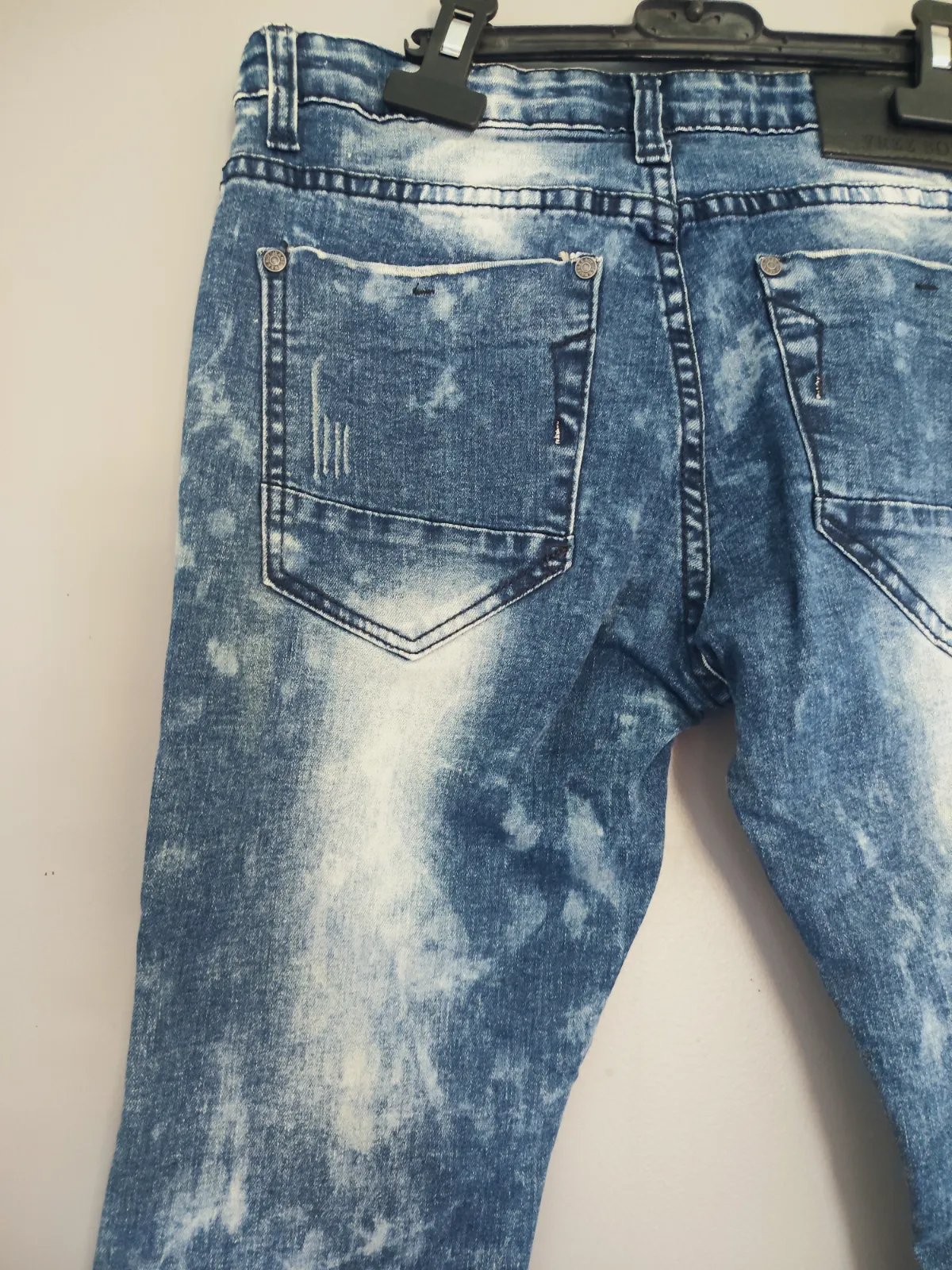 Jean slim effet délavé Free Boy – Free Boy – taille 14 ans 5