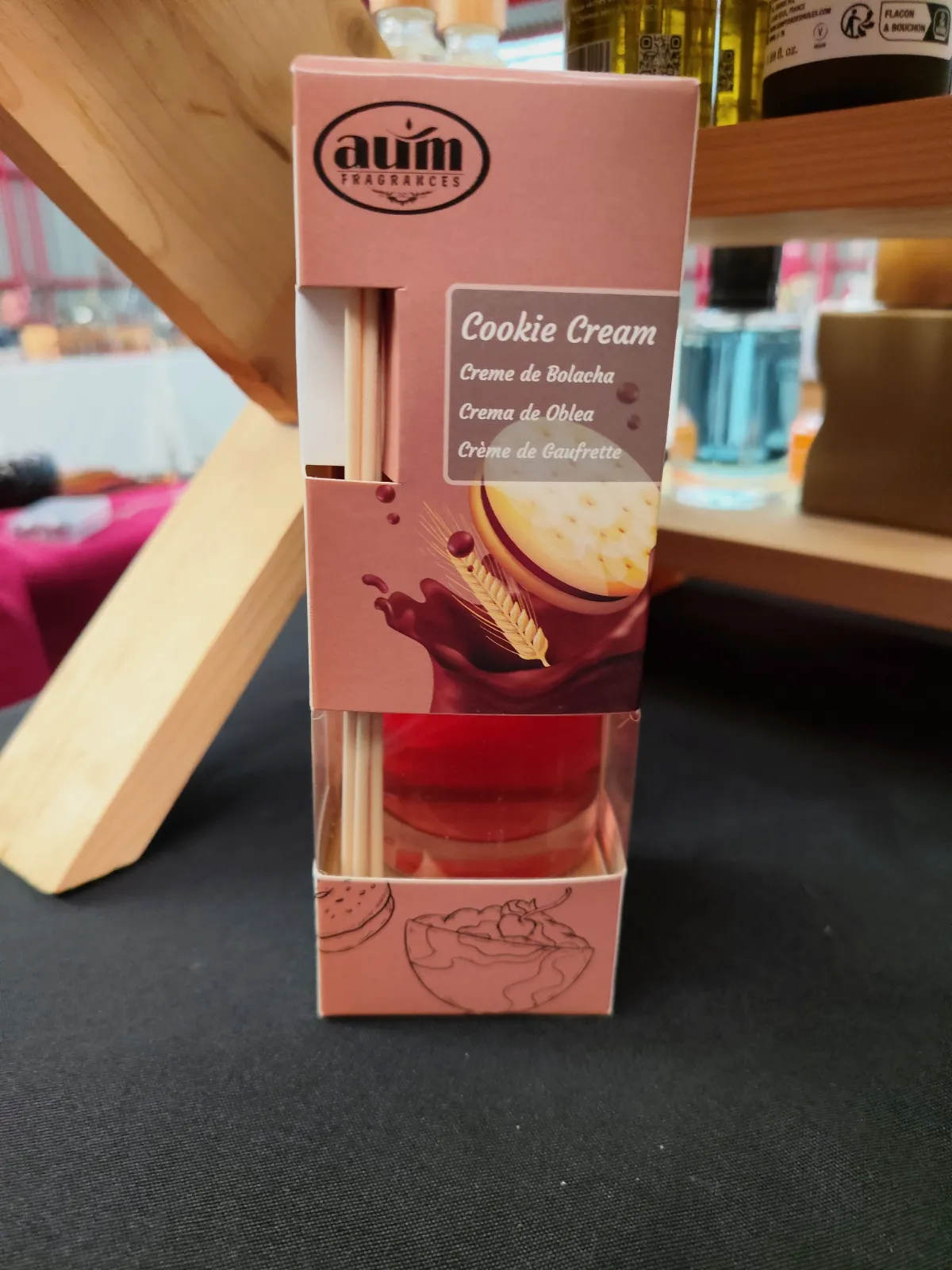 Diffuseur de parfum à bâtonnets Aūm Fragrances Cookie Cream