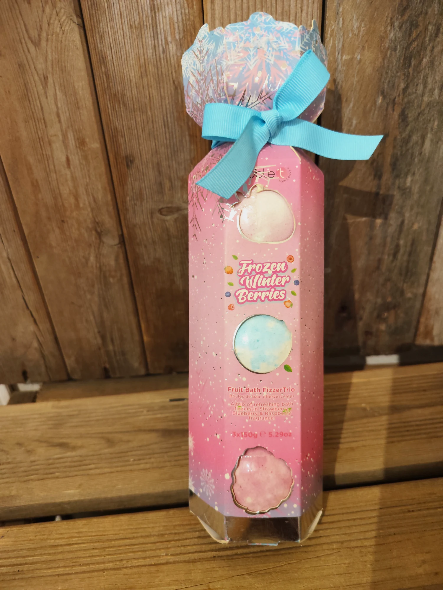 Coffret boules de bain effervescentes Bubble T Frozen Winter Berries