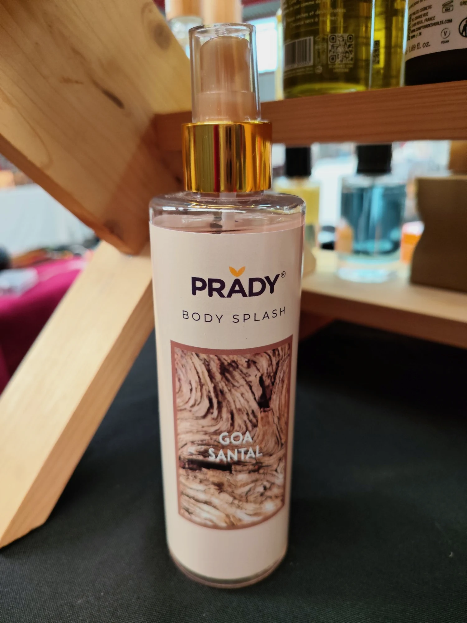 Brumetime corporelle Prady Body Splash Goa Santal 250ml