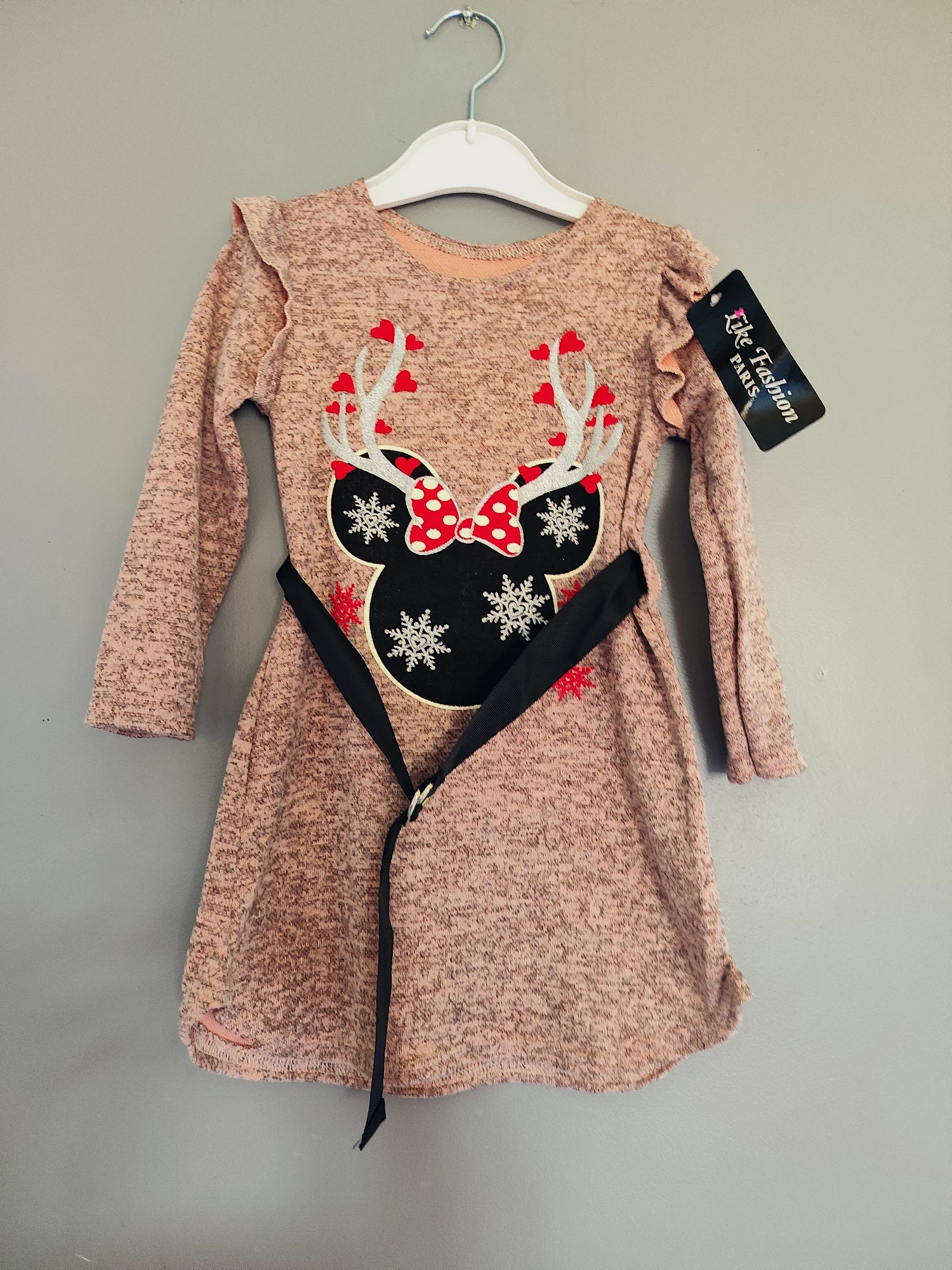 Robe fille en maille Like Fashion Paris