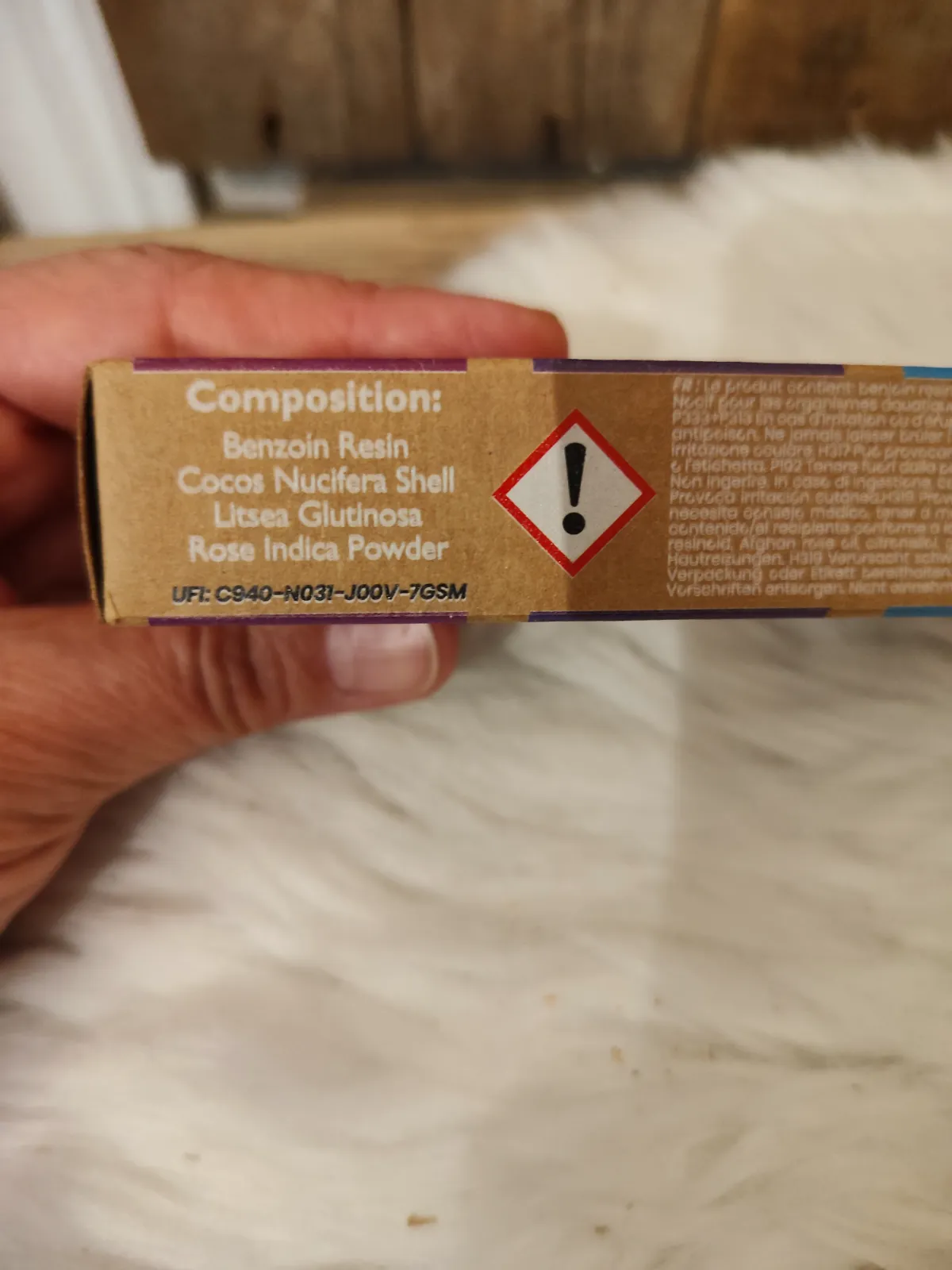 Boîte d'encens naturel 7 Chakras Herbio 25g – Herbio 5