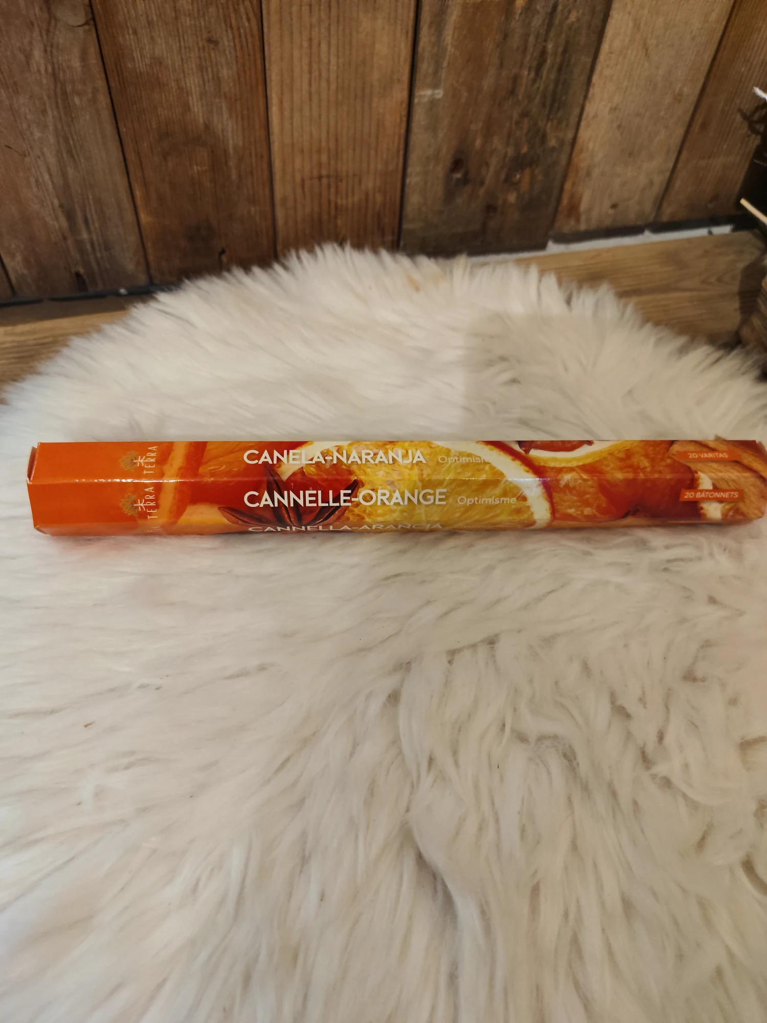 Bâtonnets d'encens Cannelle-Orange Terra – Terra