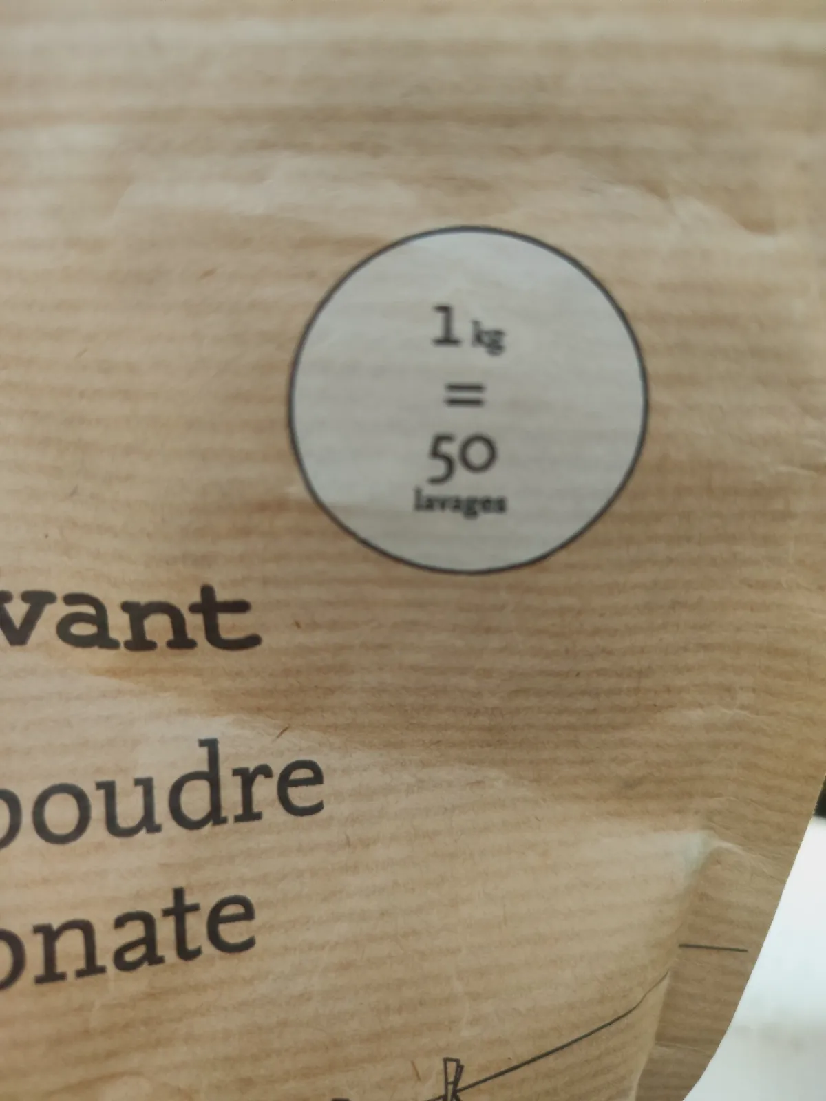Lessive en poudre au bicarbonate Comme Avant 1 kg – Comme Avant 4