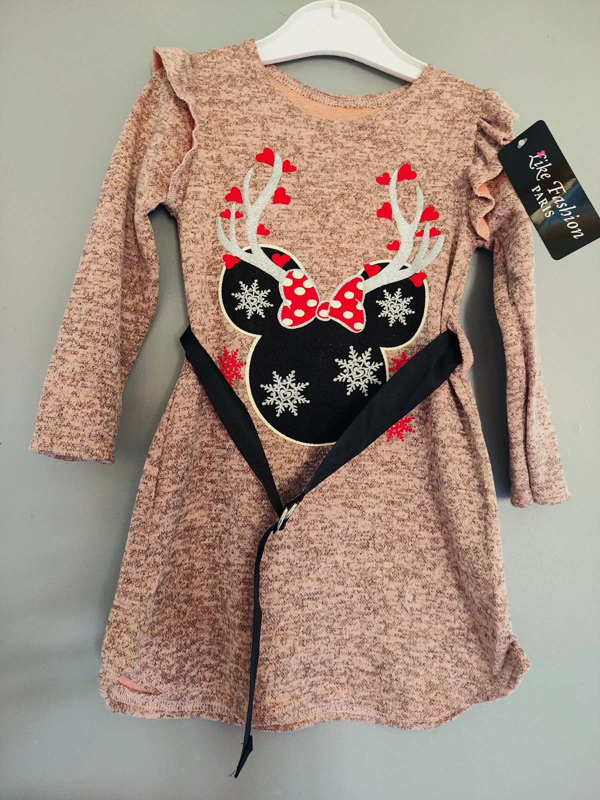 Robe fille en maille Like Fashion Paris – Like Fashion Paris – taille 24 mois 3