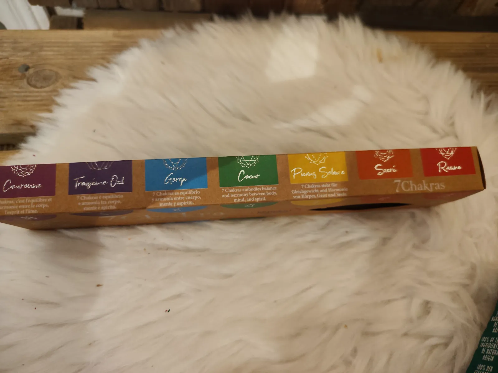 Boîte d'encens naturel 7 Chakras Herbio 25g – Herbio 4