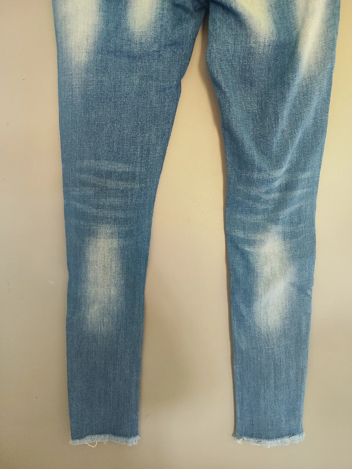 Jean slim délavé effet patchwork Remiss – Remixx – taille 38 7
