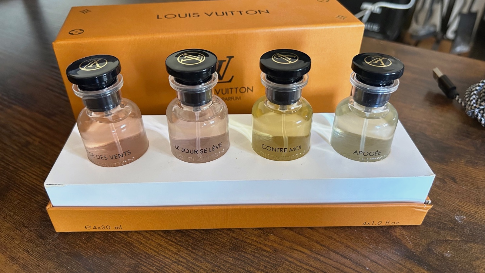Coffret miniature de parfums Louis Vuitton 4x30ml – Louis Vuitton 5