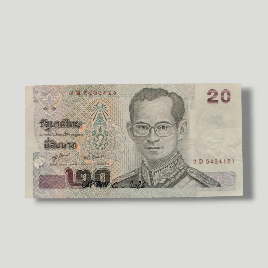 Création Pop & Money Art - Sagat (Street Fighter) sur Billet Thaïlandais – CAPTAIN CUSTOM 2