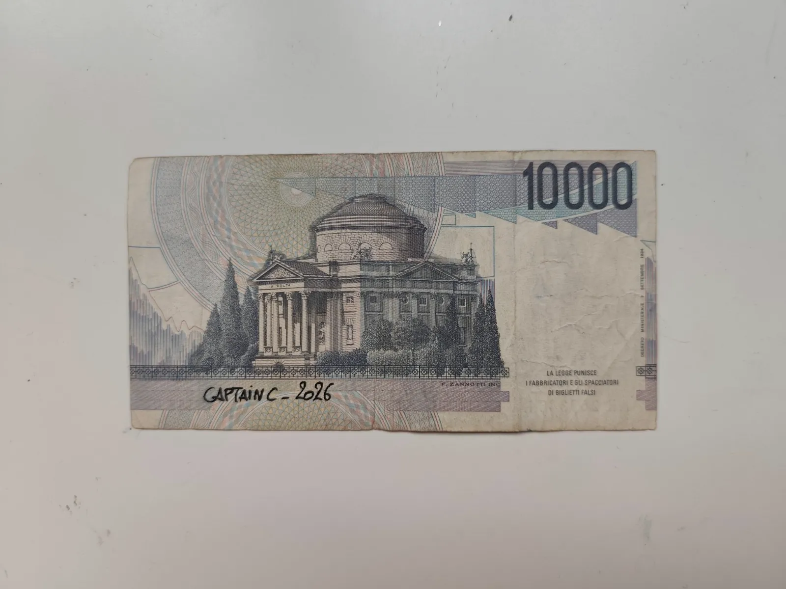 Billet Authentique Custom – Italie & Luigi – CAPTAIN CUSTOM 4