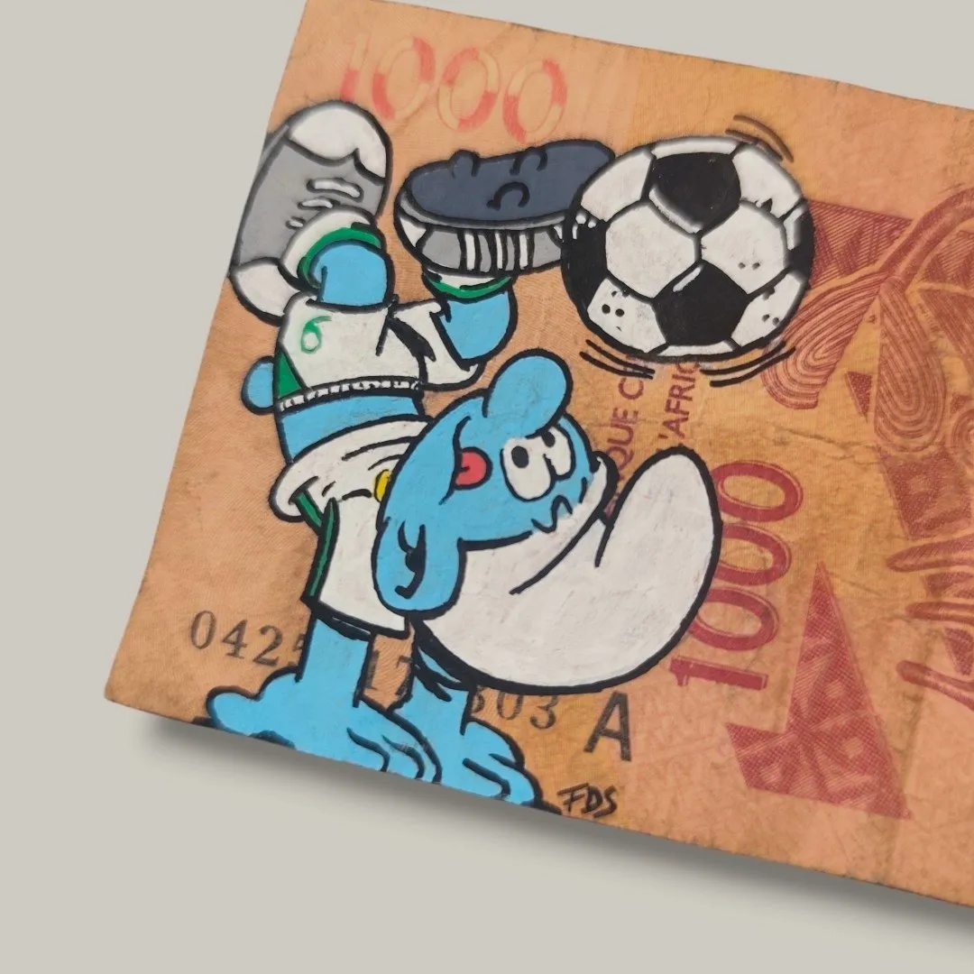 Billet Authentique Custom – Sénégal & Schtroumpf – Captain Custom 3