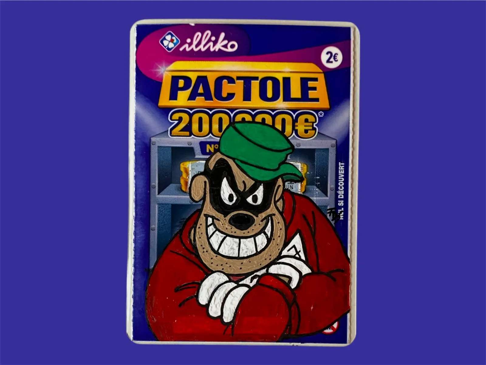 Ticket Custom – Rapetou / Disney (Pactole) – CAPTAIN CUSTOM 2