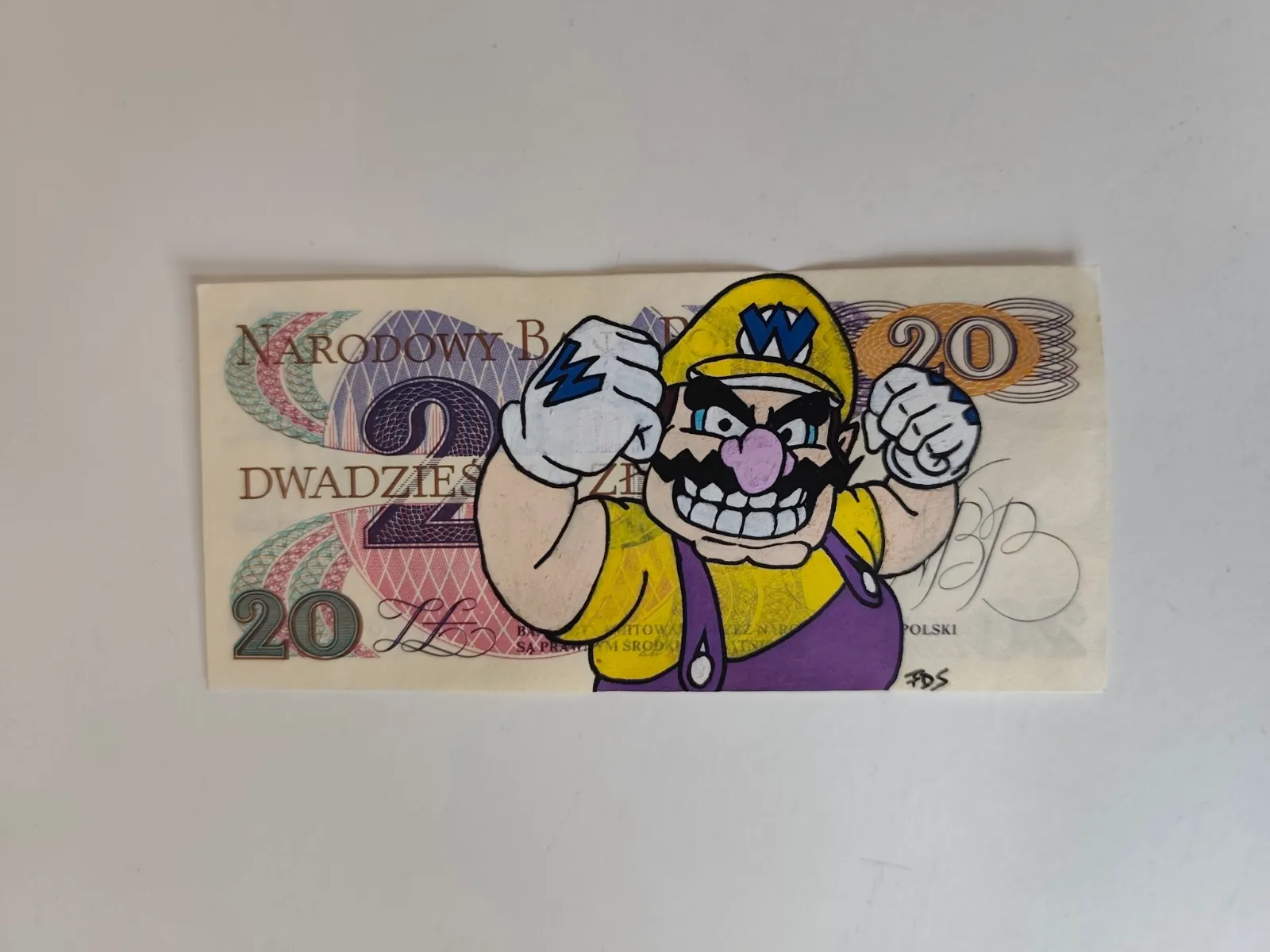 Billet Custom – Wario (20 Złotych de Pologne) – CAPTAIN CUSTOM 3