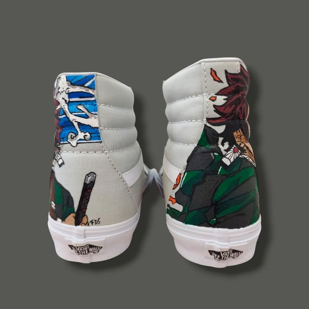 Vans Sk8-Hi Custom – Demon Slayer Edition – Vans – taille EU 40 7