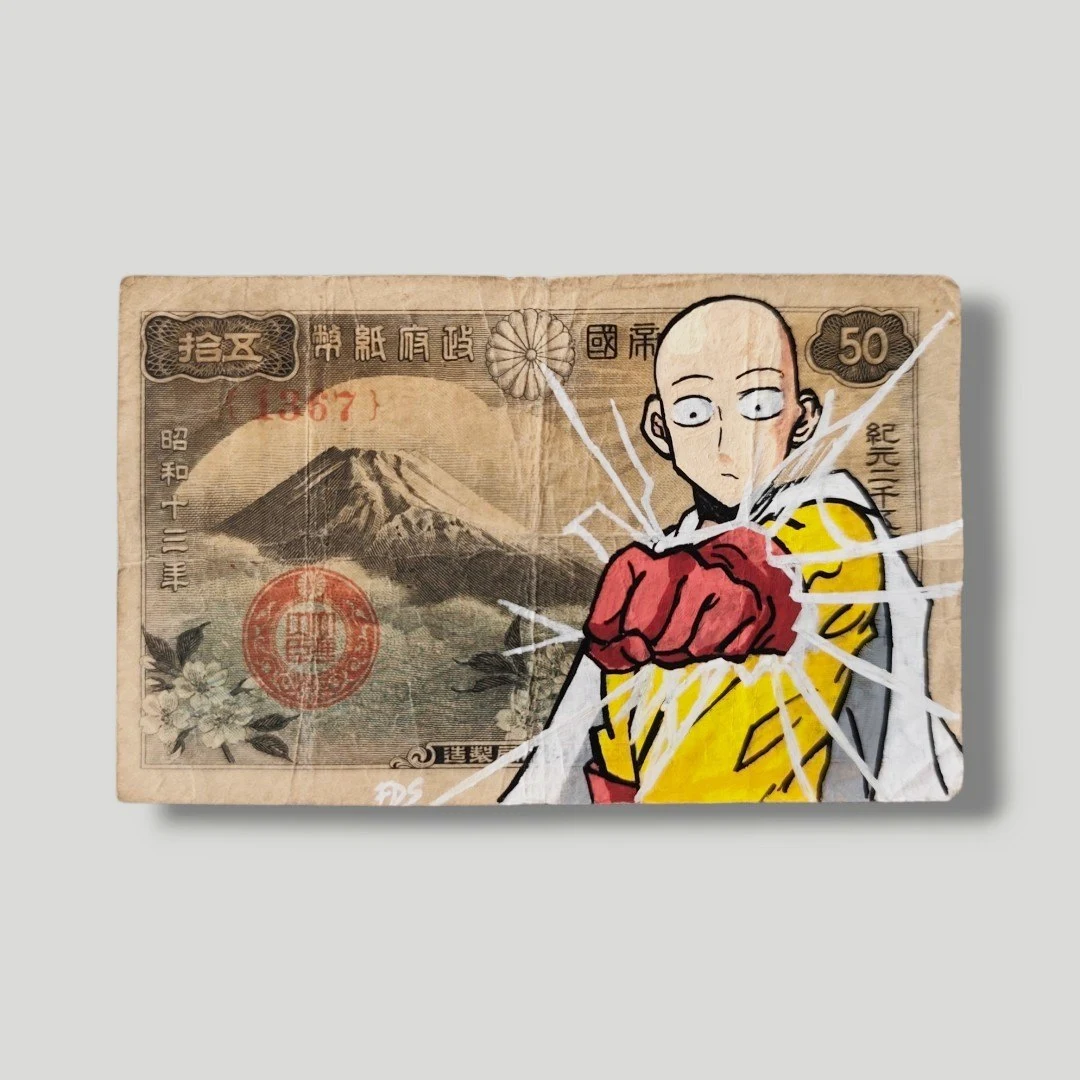 Billet Custom – Saitama / One Punch Man (50 Sen du Japon)