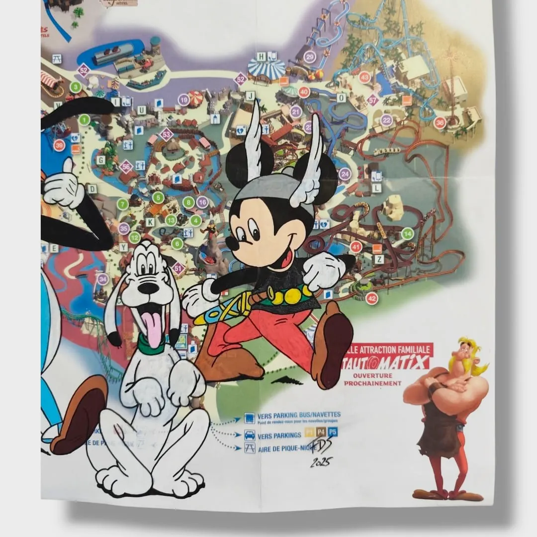 Plan Custom – Dingo en Obélix, Mickey en Astérix & Pluto (Parc Astérix) – captain custom 4