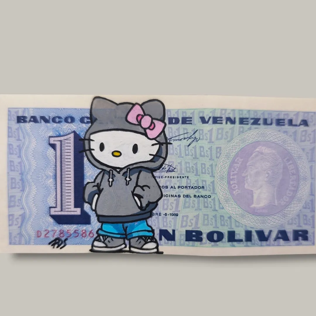 Billet Authentique Custom – Venezuela & Hello Kitty Streetwear – CAPTAIN CUSTOM 2