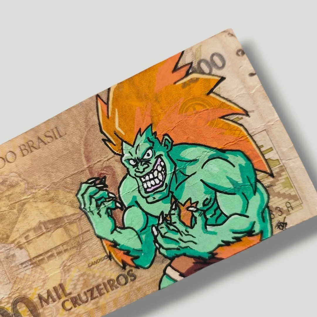 Blanka Street Fighter x Billet du Brésil - Captain Custom – CAPTAIN CUSTOM 3