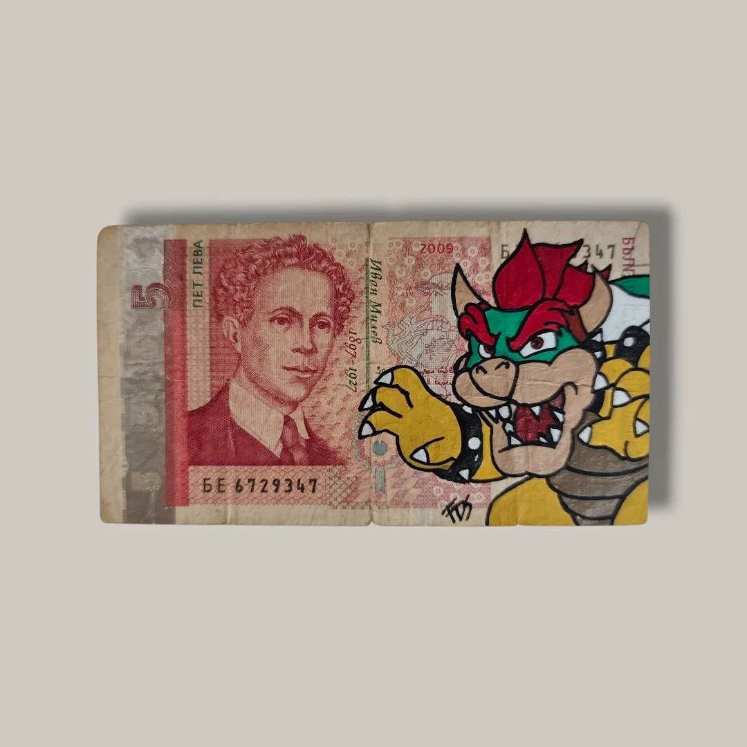 Billet Authentique Custom – Bulgarie & Bowser