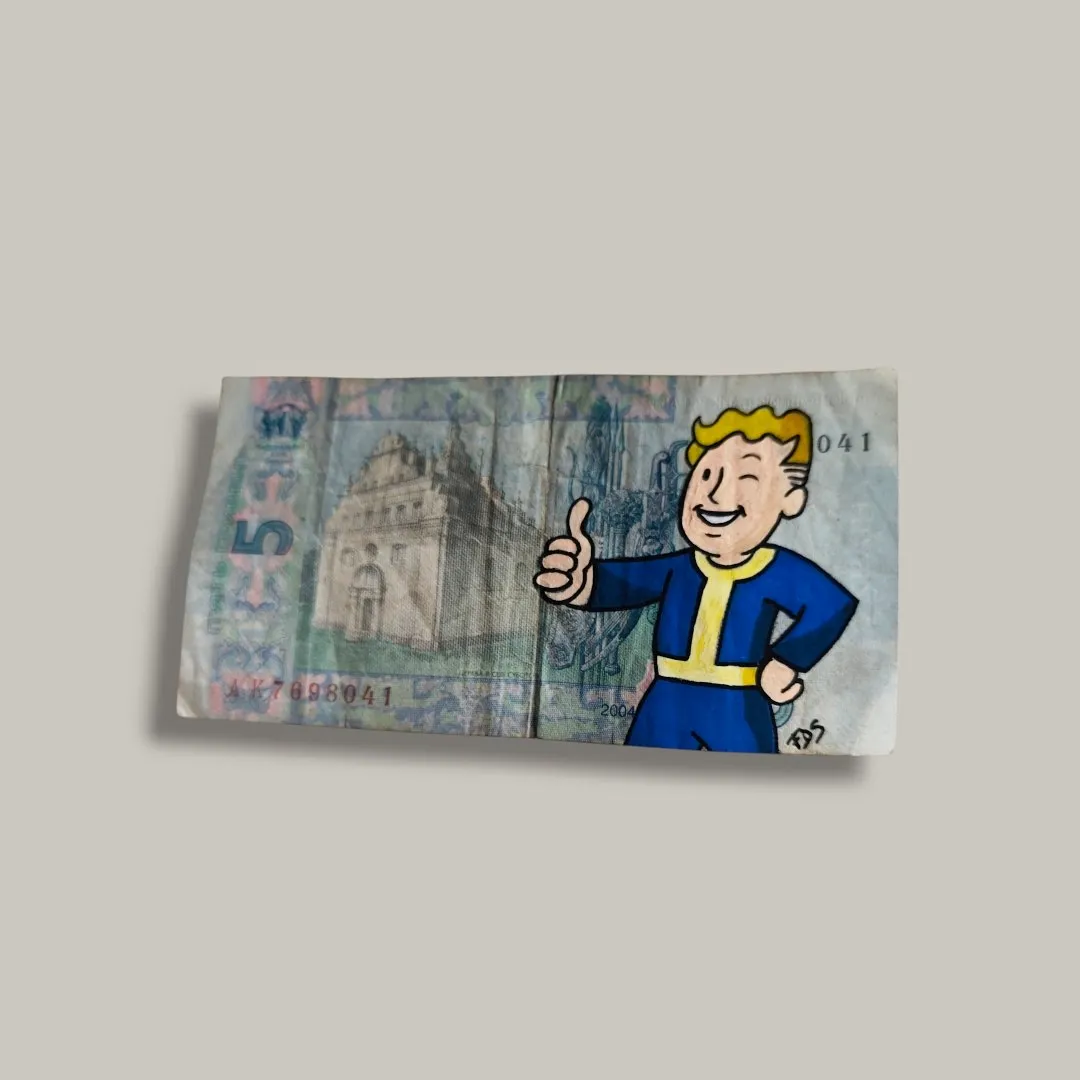Billet Custom – Vault Boy (5 Hryvnias d'Ukraine) – CAPTAIN CUSTOM 3