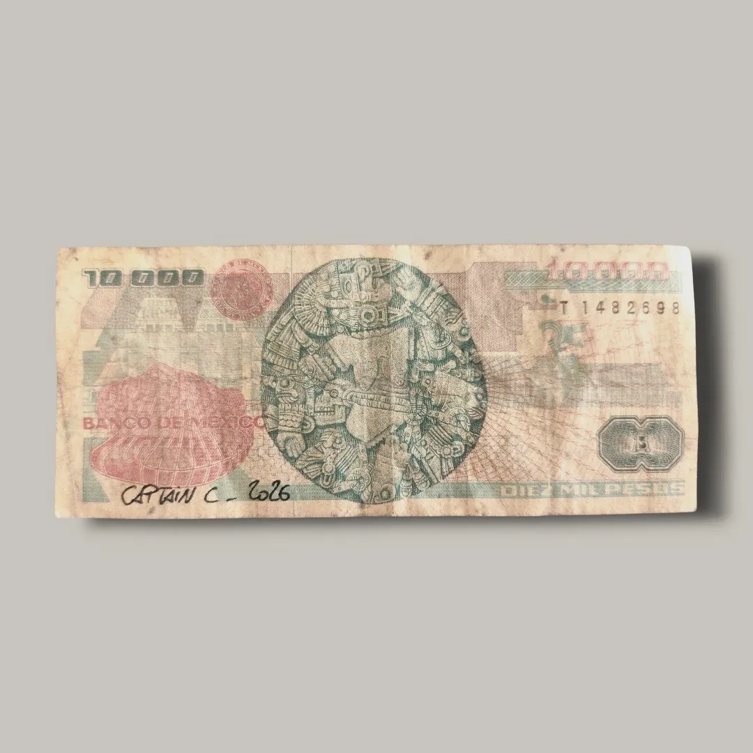 Billet Authentique Custom – Mexique & Speedy Gonzales – Captain Custom 2