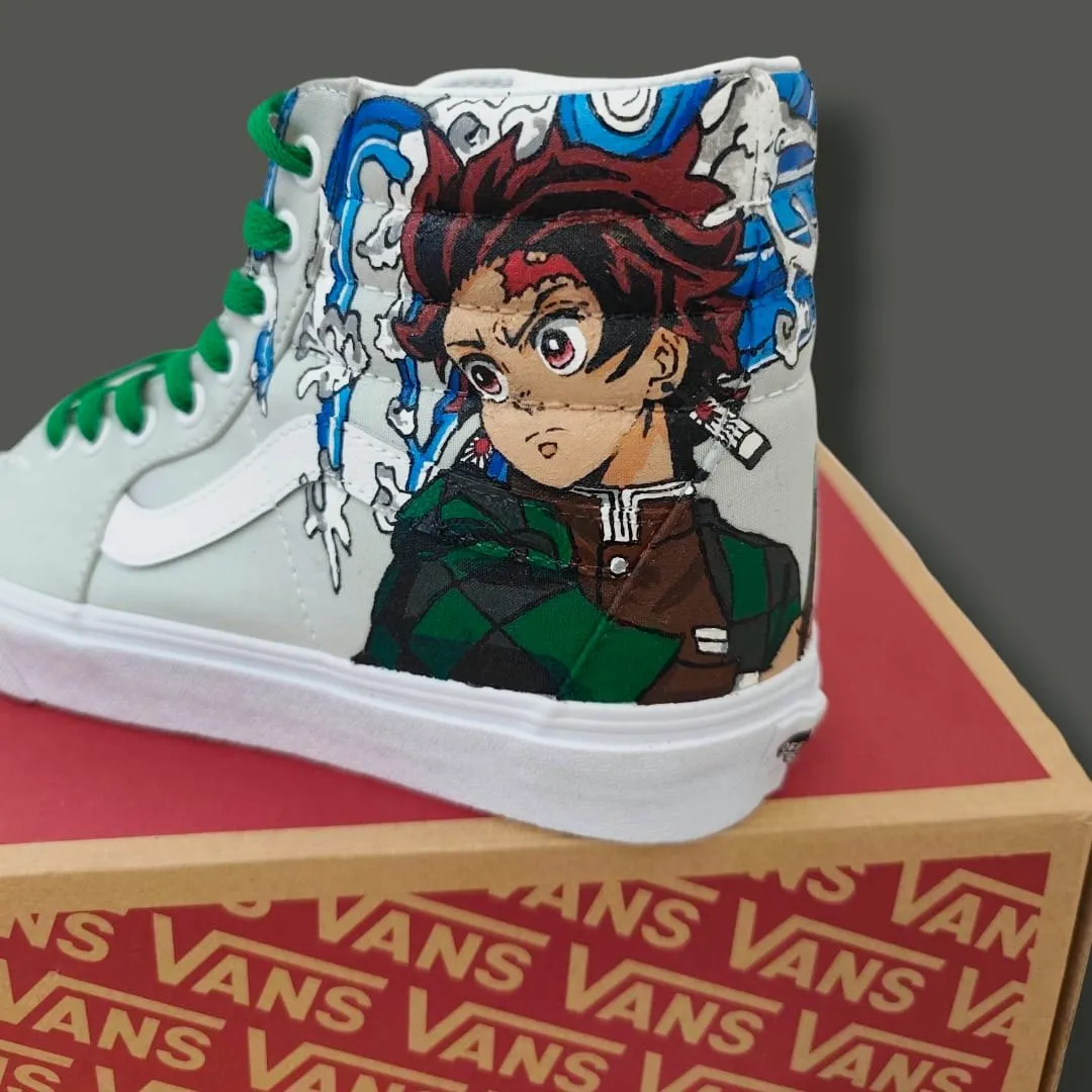 Vans Sk8-Hi Custom – Demon Slayer Edition – Vans – taille EU 40 9