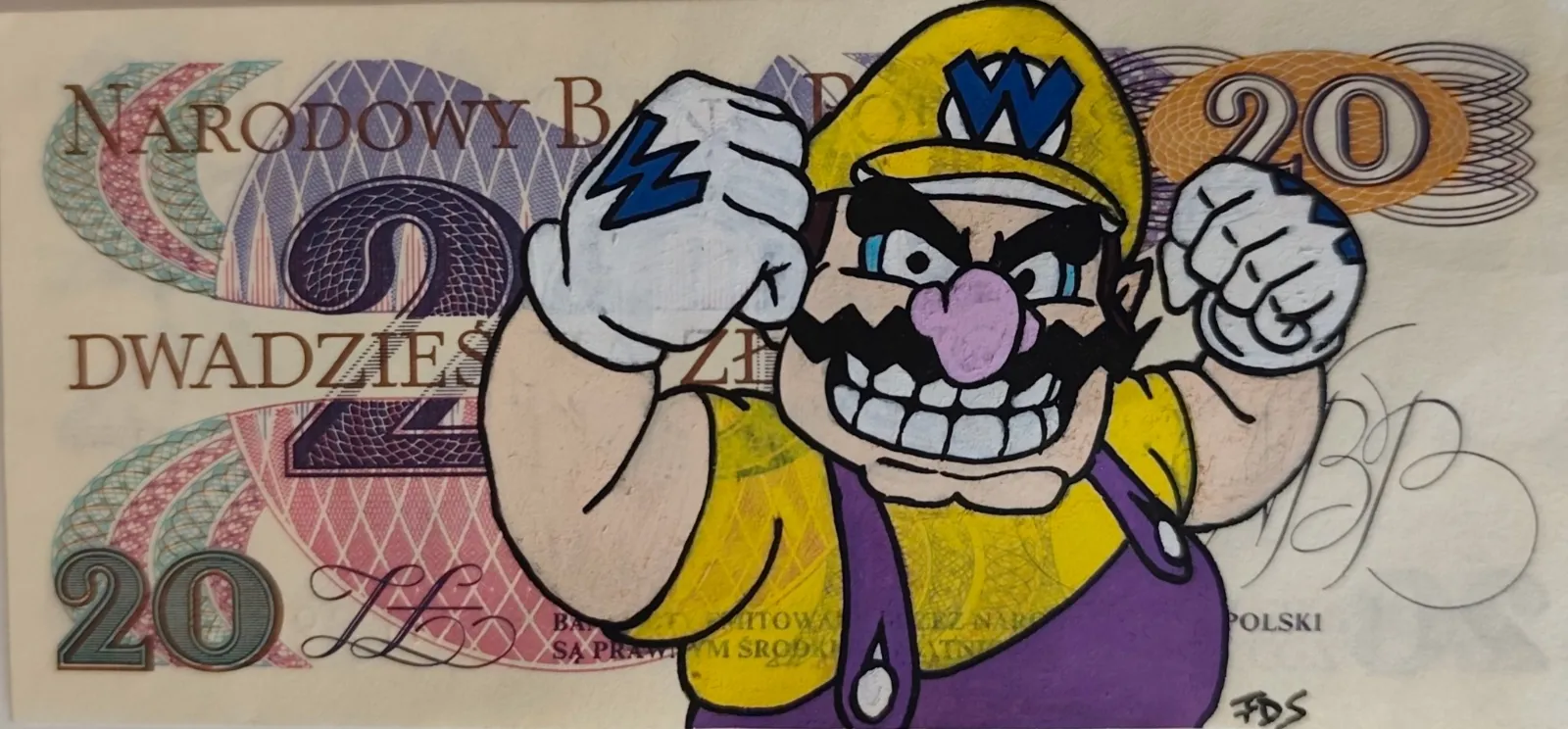 Billet Custom – Wario (20 Złotych de Pologne) – CAPTAIN CUSTOM 6