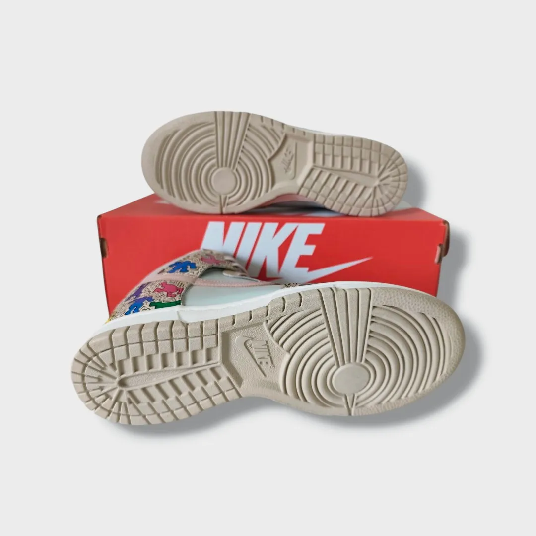 Nike Dunk High Custom – Keith Haring Edition – Nike – taille EU 38 4