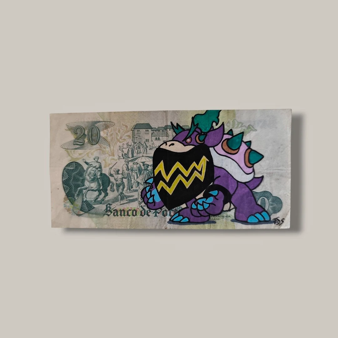 Billet Custom – Bowser Jr. (20 Escudos du Portugal)