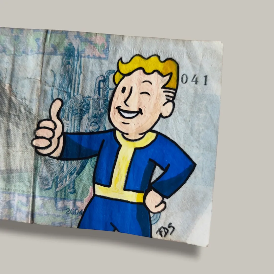 Billet Custom – Vault Boy (5 Hryvnias d'Ukraine) – CAPTAIN CUSTOM 4