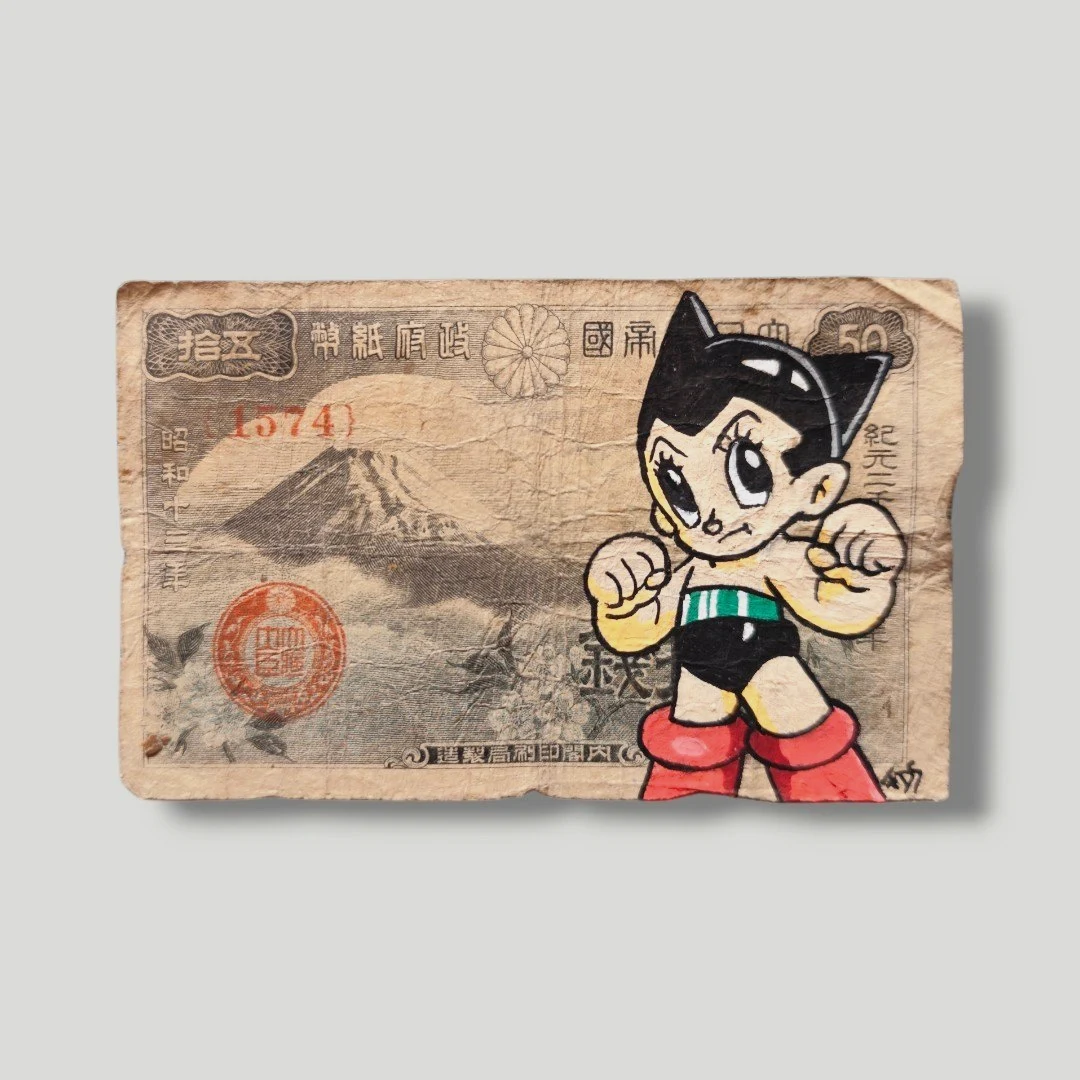 Billet Custom – Astro Boy (50 Sen du Japon)