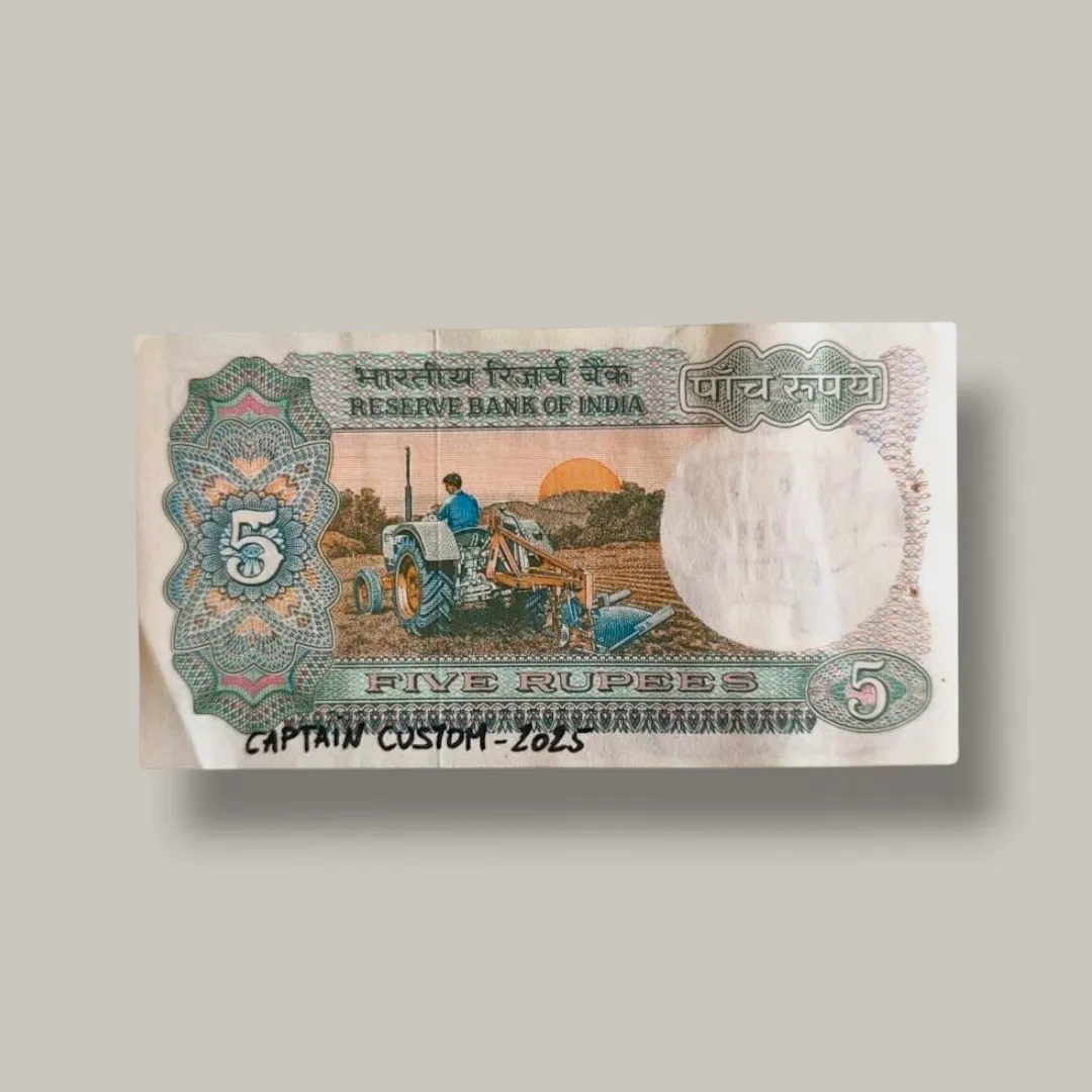 Billet Authentique Custom – Inde & Toad – CAPTAIN CUSTOM 2