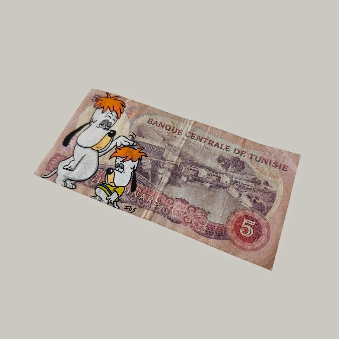 Billet Authentique Custom – Tunisie & Droopy Edition – Captain Custom 2