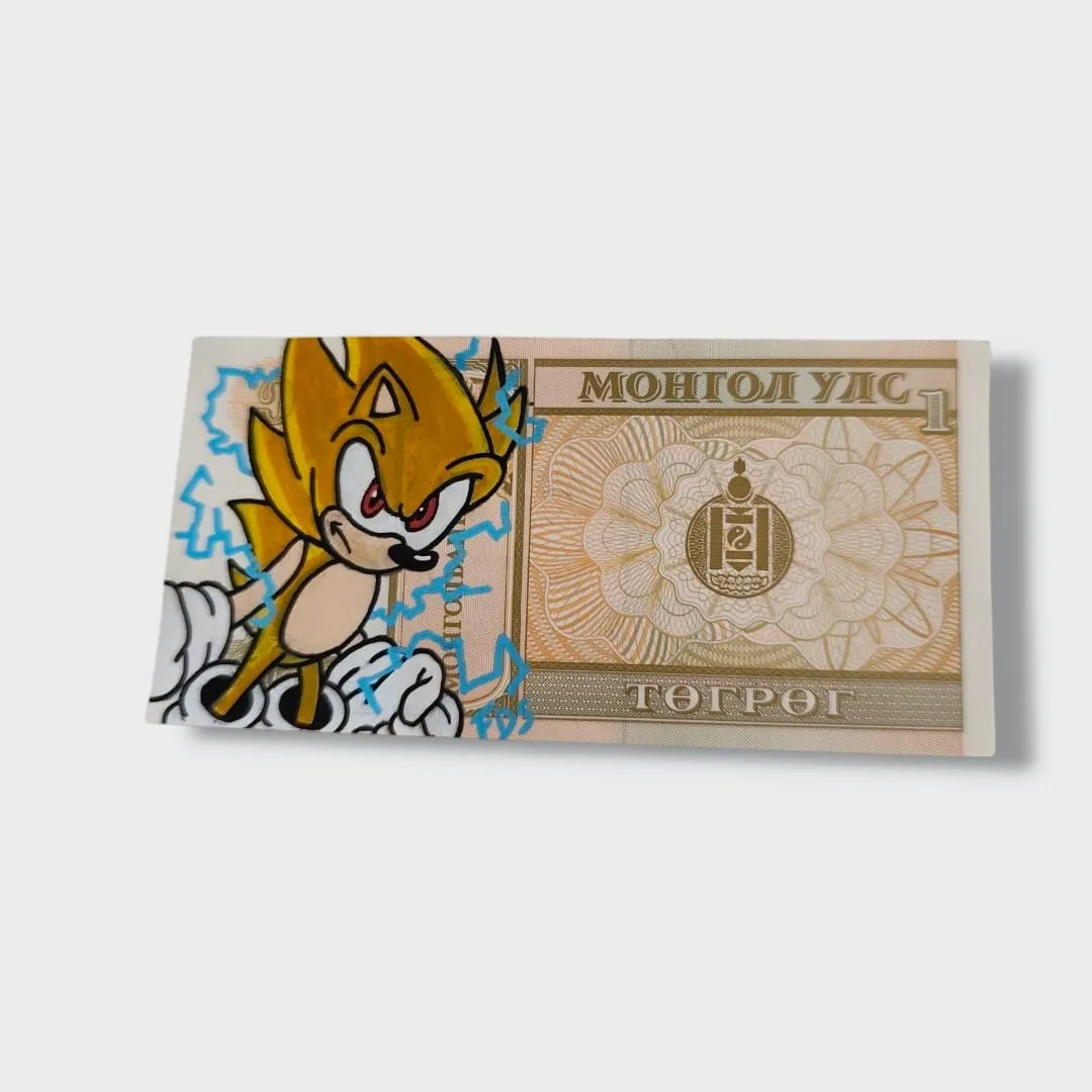 Billet Custom – Super Sonic (1 Tugrik de Mongolie) – CAPTAIN CUSTOM 2
