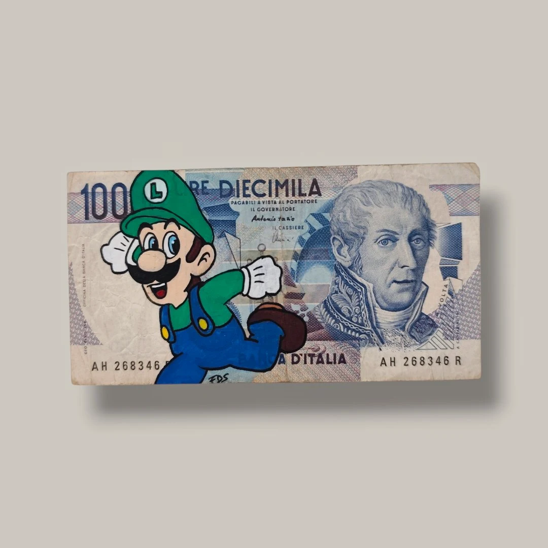 Billet Authentique Custom – Italie & Luigi