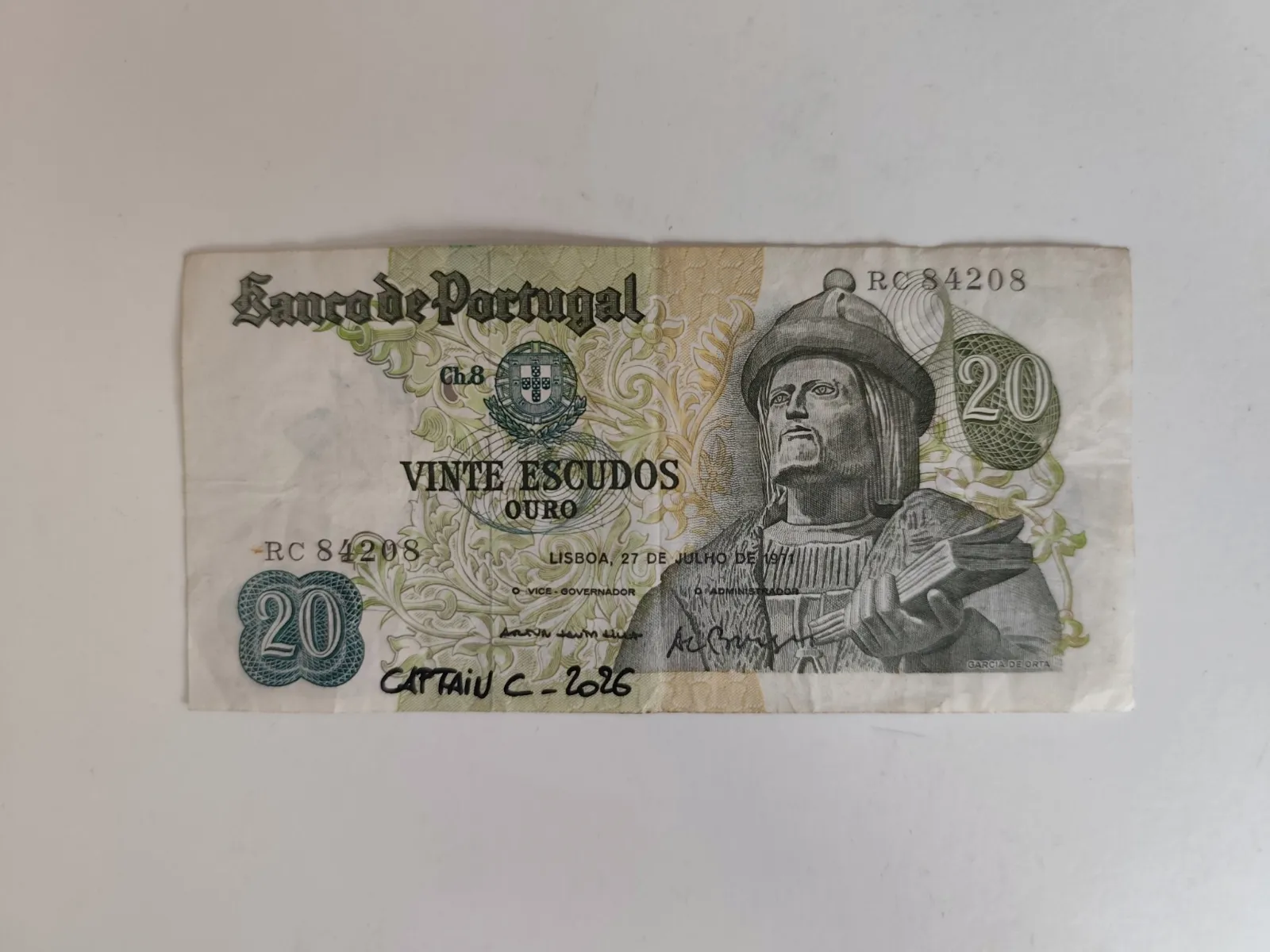 Billet Custom – Bowser Jr. (20 Escudos du Portugal) – captain custom 3