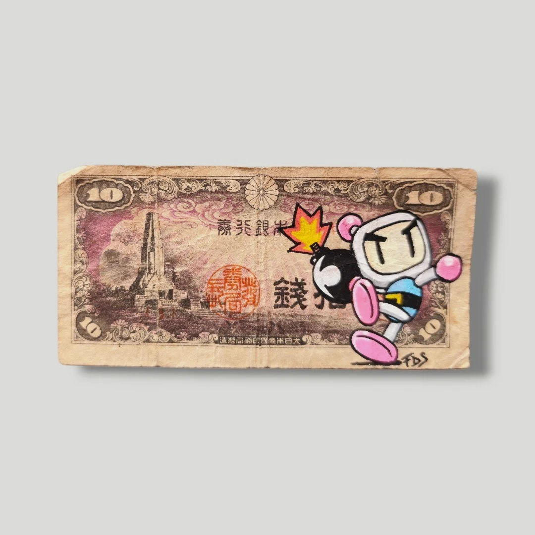 Billet Authentique Custom – Japon & Bomberman