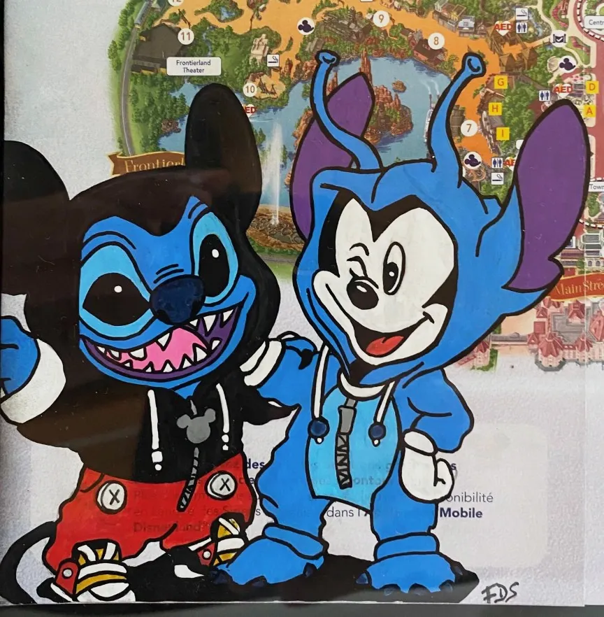 Plan Custom – Stitch en Mickey & Mickey en Stitch (Disneyland Park) – captain custom 3