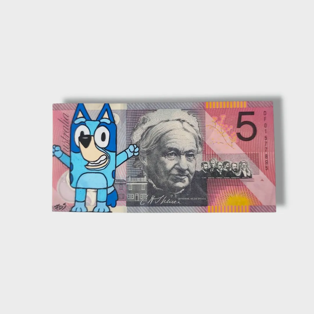 Billet Authentique Custom – Australie & Bluey Edition – Captain Custom 2