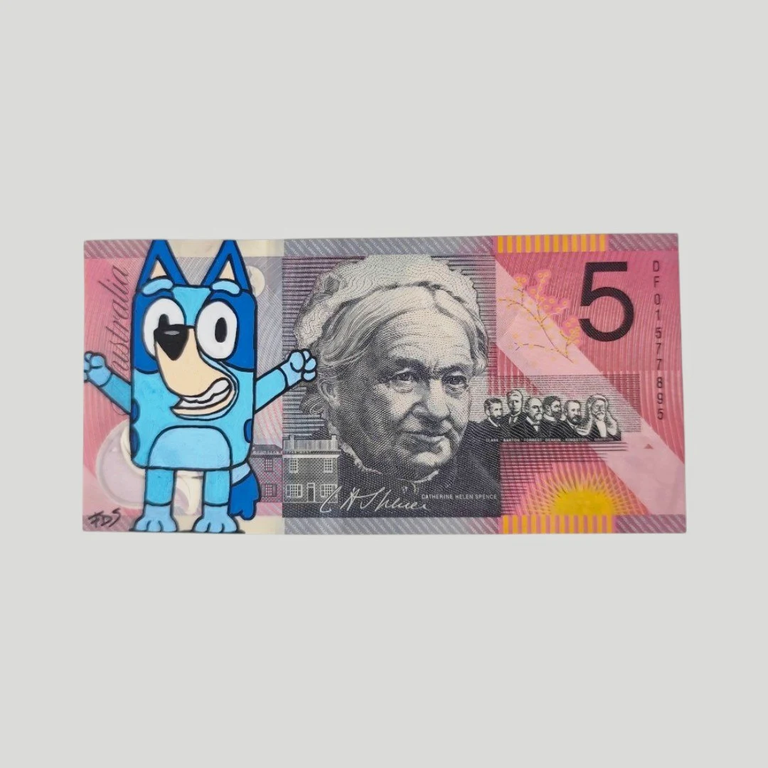 Billet Authentique Custom – Australie & Bluey Edition