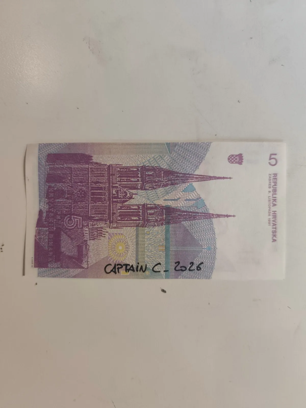 Billet Authentique Custom – Croatie & Toadette – CAPTAIN CUSTOM 4