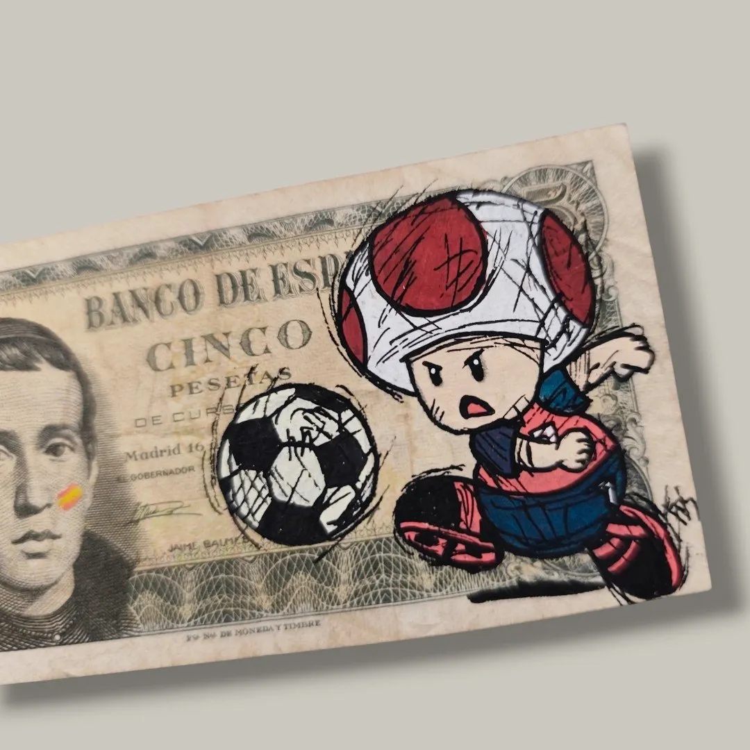 Billet Authentique Custom – Espagne & Toad Edition – Captain Custom 3