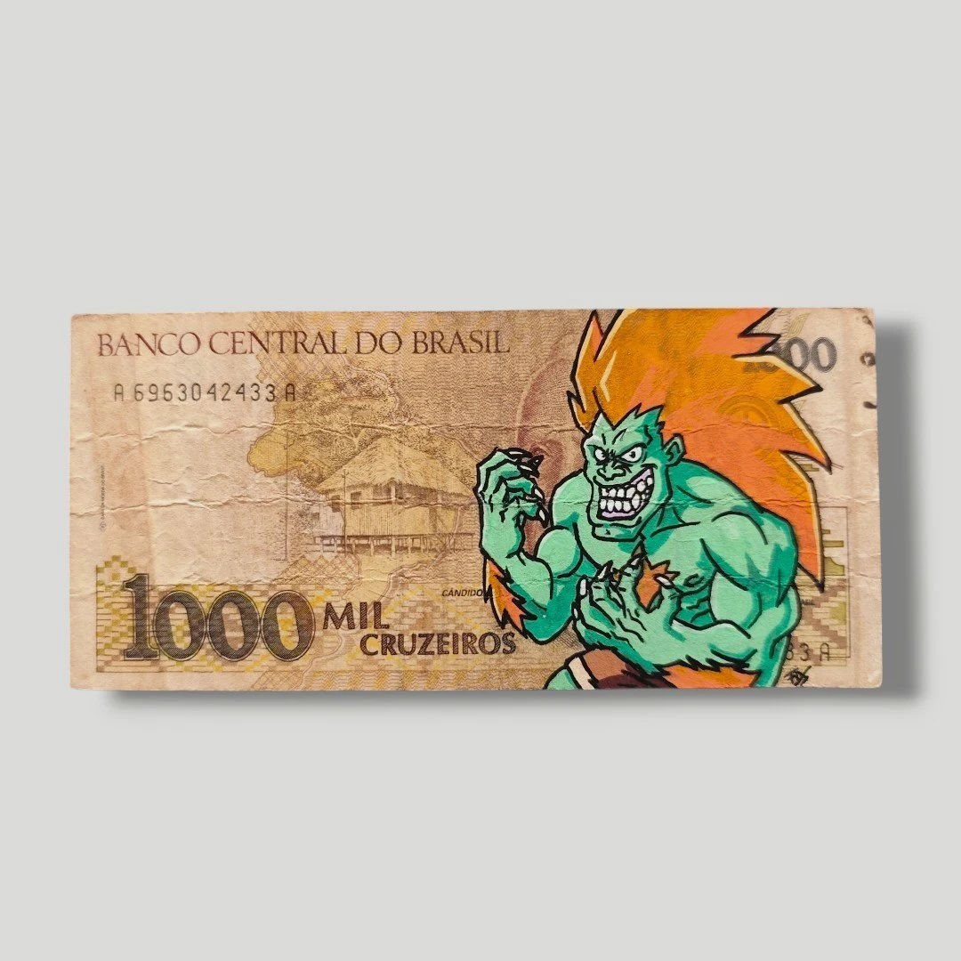 Blanka Street Fighter x Billet du Brésil - Captain Custom