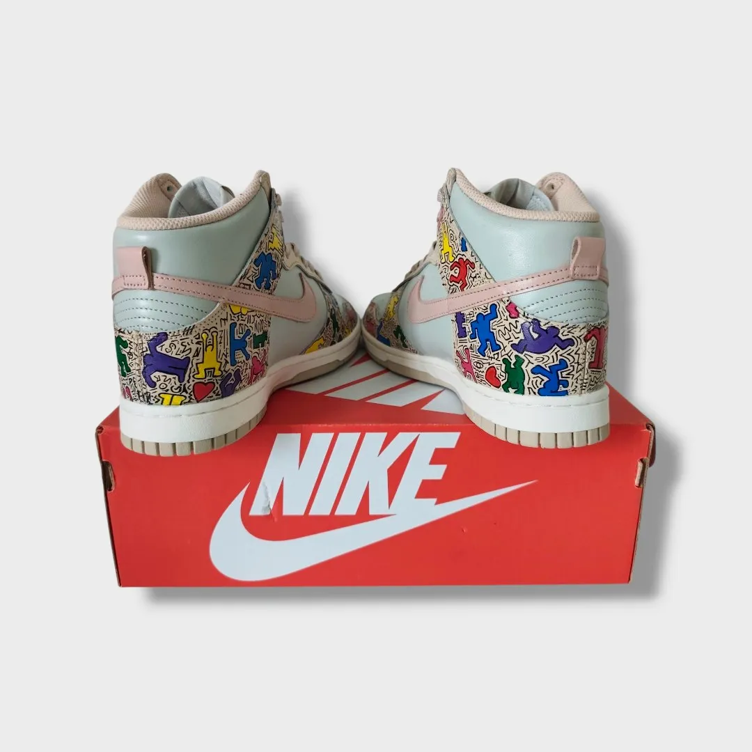 Nike Dunk High Custom – Keith Haring Edition – Nike – taille EU 38 6