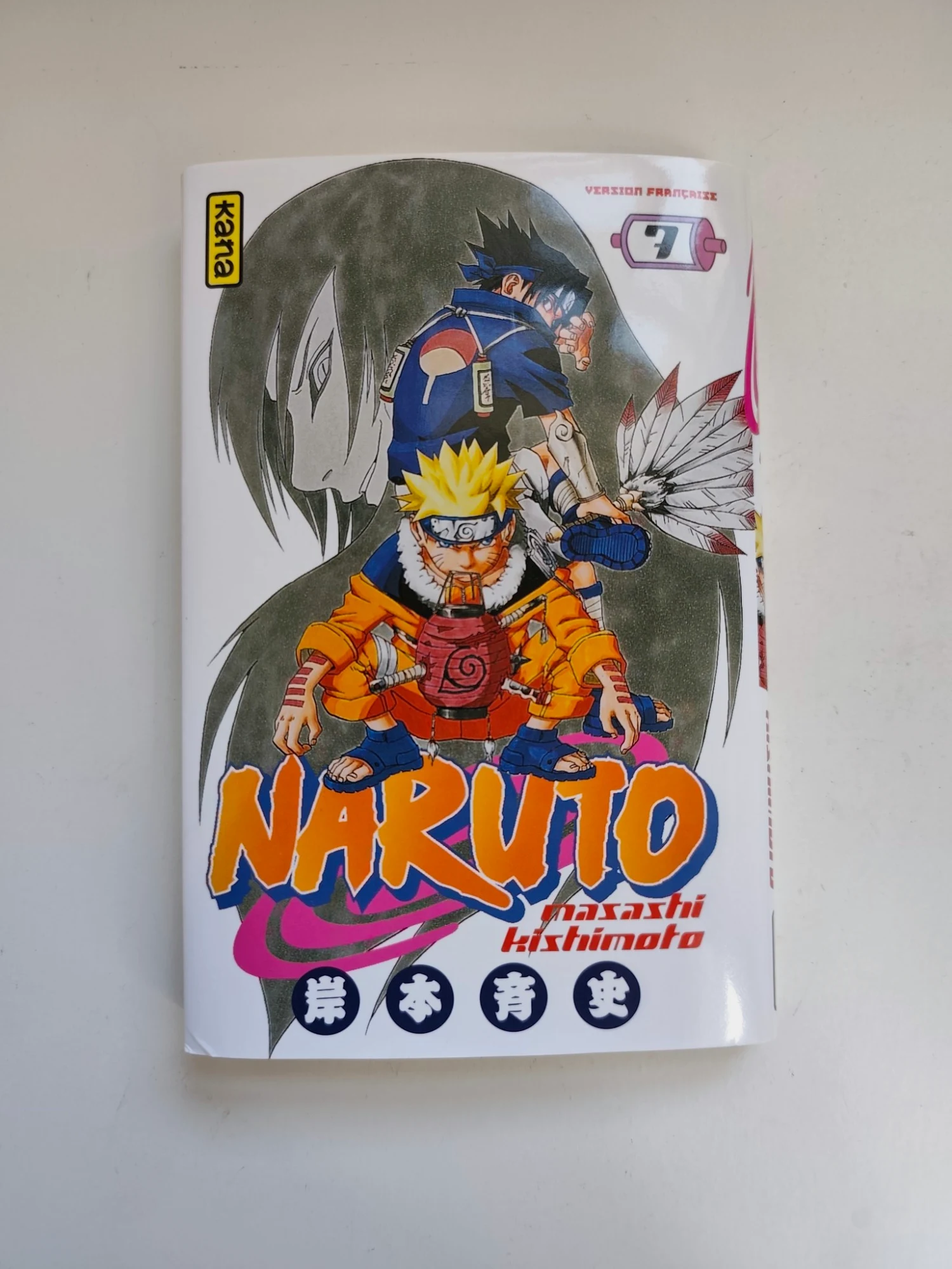 Manga Naruto Tome 7 (Éditions Kana - Version Française)