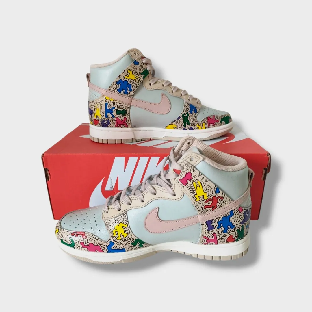 Nike Dunk High Custom – Keith Haring Edition – Nike – taille EU 38 2