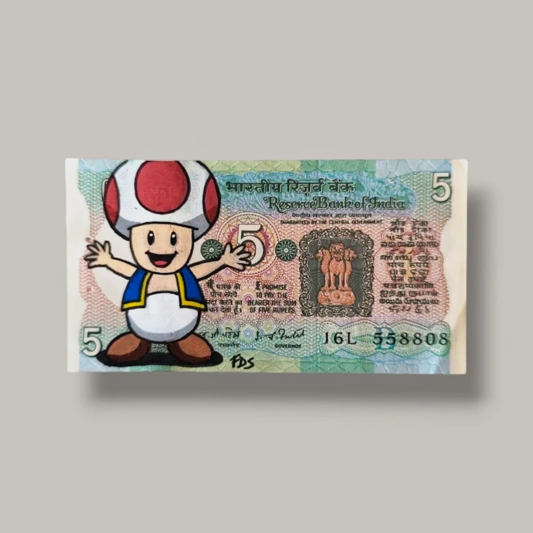 Billet Authentique Custom – Inde & Toad