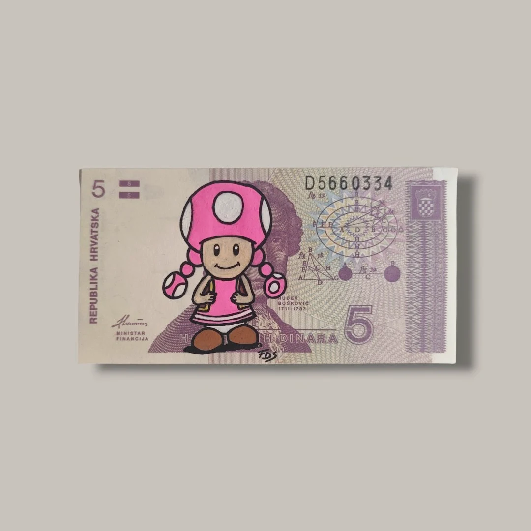 Billet Authentique Custom – Croatie & Toadette